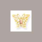 Jewelry Adviser pendants 10k Black Hills Gold Butterfly Pendant