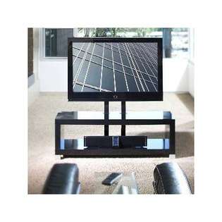 OmniMount Echo 50 Flat Panel TV Stand with Shelves in High Gloss 
