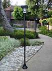   Powered Decorative Garden Pathway Lamp Post with 4 Ultra Bright LEDs
