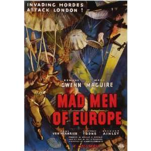  Mad Men of Europe Movie Poster (11 x 17 Inches   28cm x 