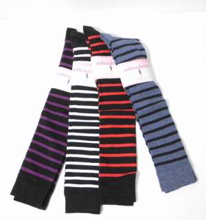 Unheardofdeal womens Cotton Knee High Stripes Patterns W8002  
