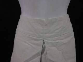 ZARA WOMAN Light Gray Cotton A Line Knee Length Skirt L  
