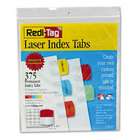   Index Tabs, 1 1/8 X 1 1/4, White, 375/pack (includes 375 Tabs