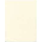 JAM Paper 8 1/2 x 11 Strathmore Natural White Linen 80lb Cover 