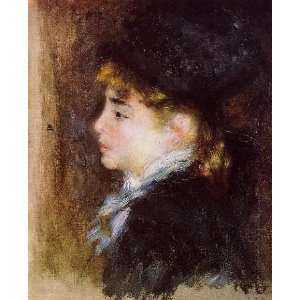   name Portrait of Margot Portrait of a Model, by Renoir PierreAuguste