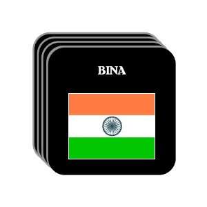 India   BINA Set of 4 Mini Mousepad Coasters