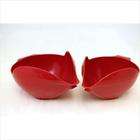 POURfect Quality 2Pc Bowl Set, 6 8 Cup (Empire Red) By POURfect