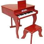 Fancy Baby Grand Piano Schoenhut 3005R Toy Piano   Red NEW