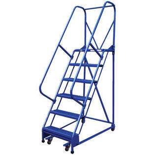 Vestil Mfg Vestil LAD R 26 2 G Portable Warehouse Ladder, Steps 2 