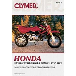 Clymer Publishing Clymer Honda XR50R, CRF50F, XR70R & CRF70F, 1997 