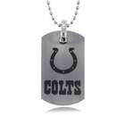 Necklaces Indianapolis Colts Pendant Sports Tag Necklace   NEW