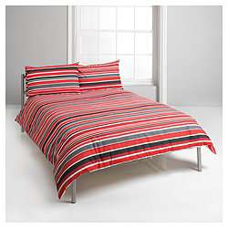 Buy Stripe Print (RED) from our Single Duvet Covers range   Tesco