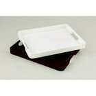 Boom Place Serving Tray   White   White   1.5H x 14W x 18D   4141 