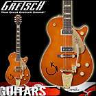 GRETSCH G6120 CGP CHET ATKINS STEREO ORANGE LIMITED EDITION WITH CASE 