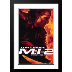  Mission Impossible 2 32x45 Framed and Double Matted Movie 