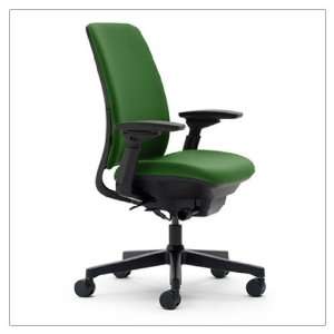  Steelcase Amia(R) Work Chair, color  Green; base  Black 