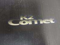 K2 Comet Snowboard 139 CM Blue & Silver with VR Bindings  