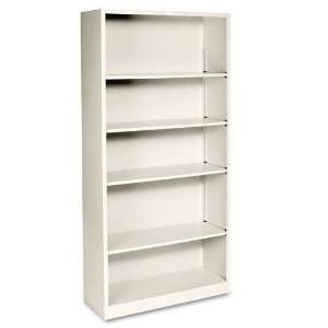  HON Products   HON   Metal Bookcase, 5 Shelves, 34 1/2w x 