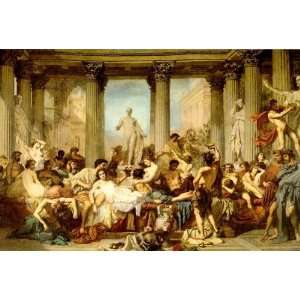   name The Romans of the Decadence, By Couture Thomas 
