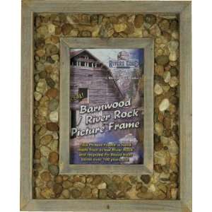 Rivers Edge Picture Frame River Rock 4x6  Sports 