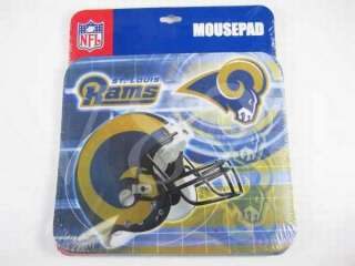 NFL St. Louis Rams St Officially Licensed Mouse Pad B  