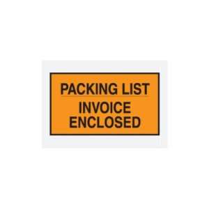  SHPPL419   Packing List / Invoice Enclosed Envelopes, 7 x 