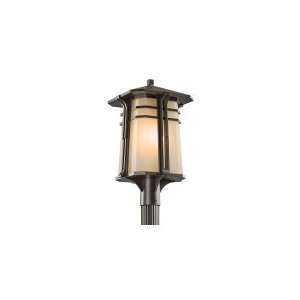 Kichler 49179OZ North Creek 1 Light Outdoor Post Lamp in Olde Bronze 