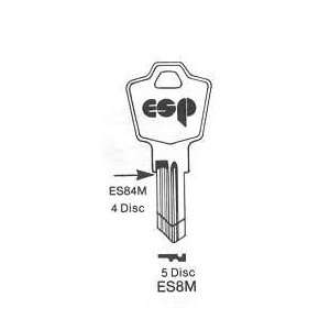  Key Blank, F/ESP 4 Wafer (M)