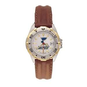  St Louis Blues NHL All Star Womens Leather Sports Watch 