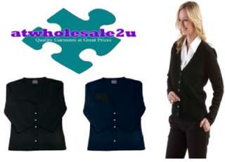 NEW Ladies Knitted Cardigan Sz 8   24 ~ Corporate Wear  