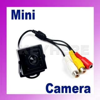 Mini Pinhole Hidden Video Audio CCTV Color CMOS Camera  