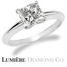 Lumiere Diamond Co. 0.80 Ct G VS1 Princess Cut Solitaire Diamond 