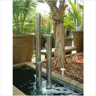   Tall Stainless Steel Water Chimes Fountain   Size 45 