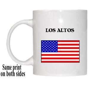  US Flag   Los Altos, California (CA) Mug 