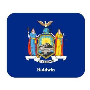 US State Flag   Baldwin, New York (NY) Mouse Pad 