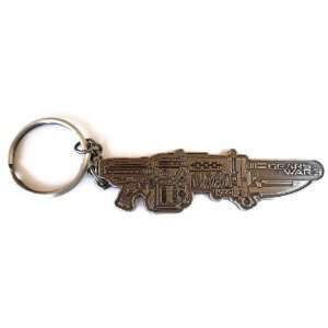 NECA Gears of War 3 Collectible Retro Lancer Key Chain  Toys & Games 