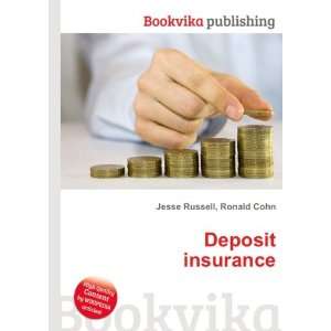  Deposit insurance Ronald Cohn Jesse Russell Books