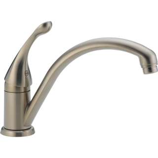 Delta 141 SS DST Collins Kitchen Faucet Stainless Steel  