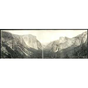    Panoramic Reprint of Gateway to Yosemite Valley