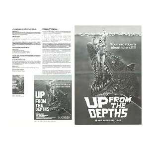   the Depths Original Movie Poster, 11.5 x 17 (1979)