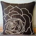   Inches Decorative Pillow Covers   Silk Pilllow Cover with Gold Cord