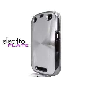   Electro Plate Metallic Hard Case Silver Cell Phones & Accessories