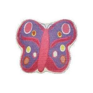   Medium Pile Butterfly 35x39 Play Time Nylon Area Rug FTS 064 3539