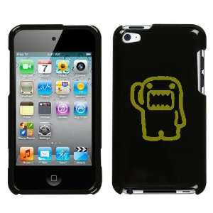 APPLE IPOD TOUCH ITOUCH 4 4TH GOLD DOMO SALUTING ON A BLACK HARD CASE 