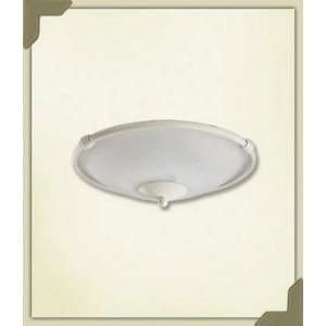 Quorum 1190 867, Low Profile Faux Alabaster Glass Light Kit, Antique 