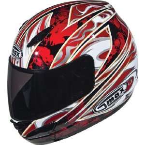  GMax GM48 Santana Helmet   X Large/Red/White Automotive