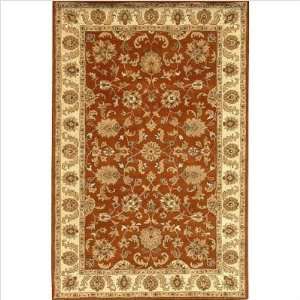  KAS SOO2909 Sonoma Red and Ivory Agra Oriental Rug