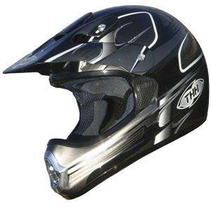  THH TX 11 Helmet   Small/Black/Black Automotive