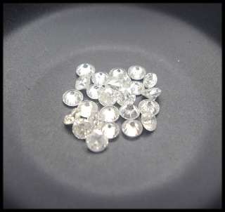 Loose CLEAN Diamond PAIR or LOT Round or SINGLE Cut White or Champagne 