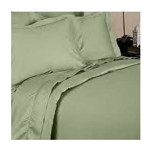 Christopher Adams 1600 Thread Count King Size Sheet Set in Sage Green